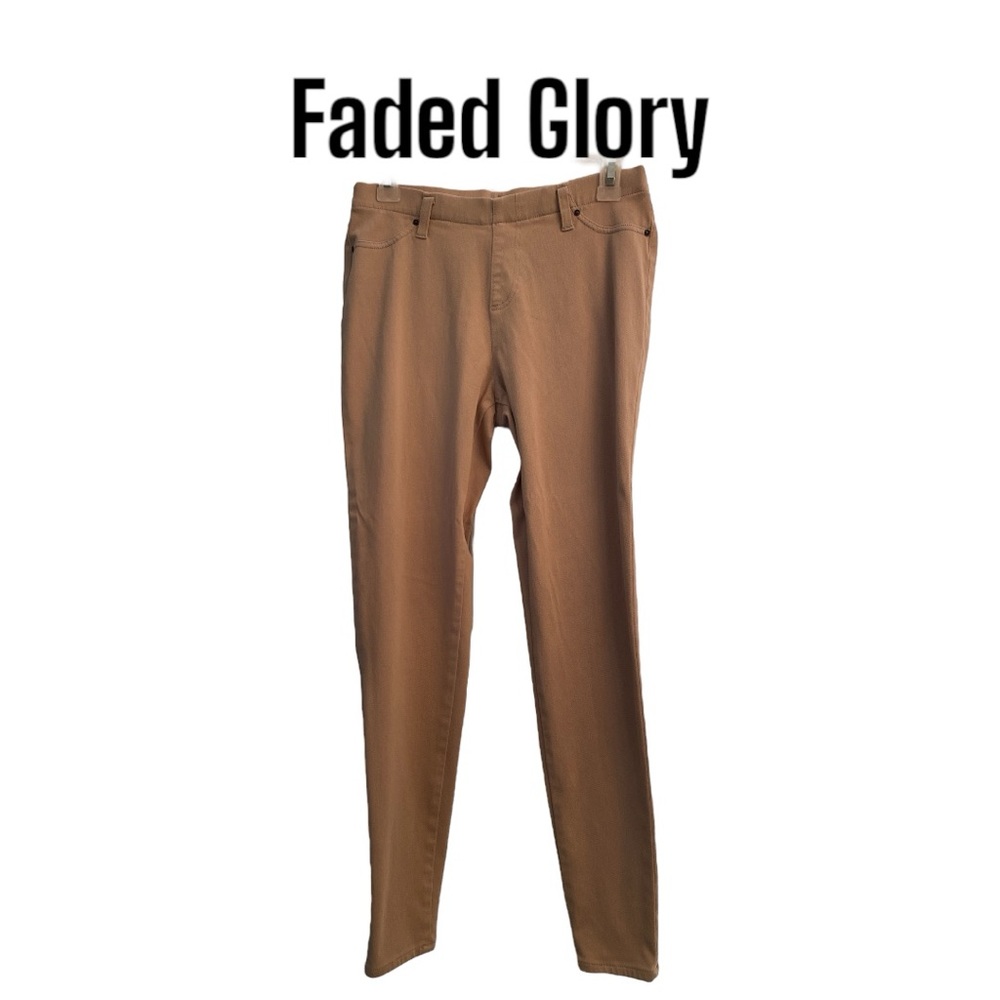 Faded Glory Tan Jeggings M